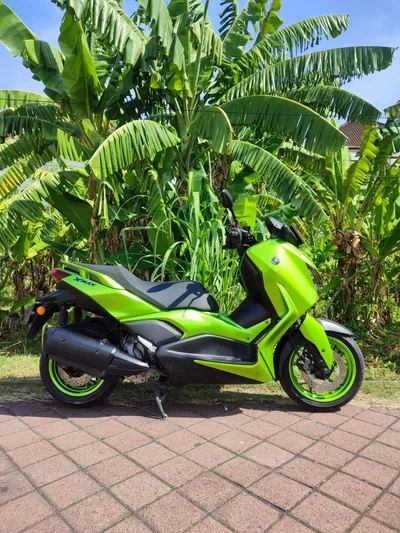 Yamaha Xmax أخضر